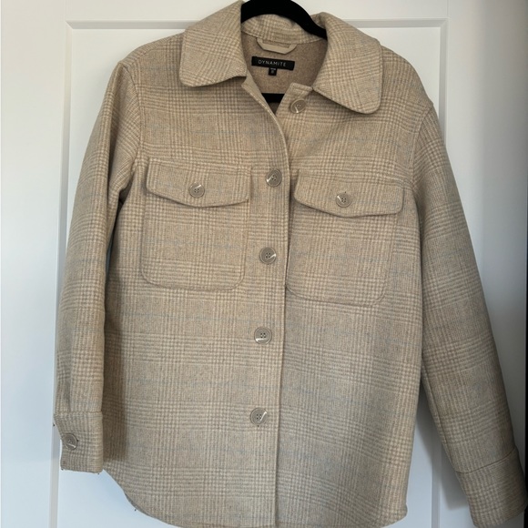 Dynamite Ivory Shacket - Picture 4 of 7